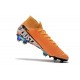 Zapatillas Nike Mercurial Superfly 7 Elite FG Naranja Blanco