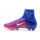 Botines Futbol Nike Mercurial Superfly V FG 2017 Rosa Azul