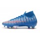 Zapatillas Nike Mercurial Superfly 7 Elite FG Azul Rojo