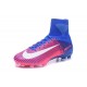 Botines Futbol Nike Mercurial Superfly V FG 2017 Rosa Azul
