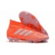 Zapatos de Fútbol Adidas Predator 19.1 FG - Naranja Blanco