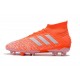 Zapatos de Fútbol Adidas Predator 19.1 FG - Naranja Blanco