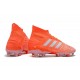 Zapatos de Fútbol Adidas Predator 19.1 FG - Naranja Blanco