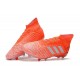 Zapatos de Fútbol Adidas Predator 19.1 FG - Naranja Blanco