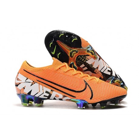 Botas de fútbol Nike Mercurial Vapor XIII Elite FG Naranja Blanco
