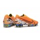 Botas de fútbol Nike Mercurial Vapor XIII Elite FG Naranja Blanco