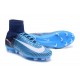Botines Futbol Nike Mercurial Superfly V FG 2017 Azul Blanco