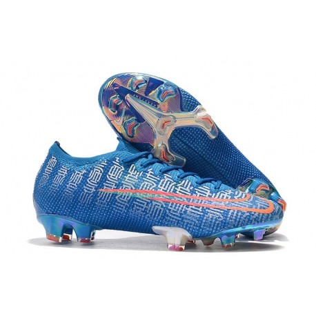 Botas de fútbol Nike Mercurial Vapor XIII Elite FG Azul Rojo