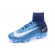 Botines Futbol Nike Mercurial Superfly V FG 2017 Azul Blanco
