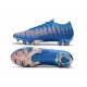 Botas de fútbol Nike Mercurial Vapor XIII Elite FG Azul Rojo