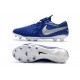 Botas de fútbol Nike Tiempo Legend VIII Elite FG Azul Blanco