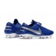 Botas de fútbol Nike Tiempo Legend VIII Elite FG Azul Blanco