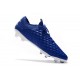 Botas de fútbol Nike Tiempo Legend VIII Elite FG Azul Blanco
