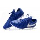 Botas de fútbol Nike Tiempo Legend VIII Elite FG Azul Blanco