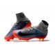 Botines Futbol Nike Mercurial Superfly V FG 2017 Gris Naranja