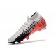 Zapatillas Nike Mercurial Superfly 7 Elite FG NJR Cromado Negro Rojo Platino