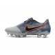Botas de Fútbol de Phantom Venom Elite FG Nike Gris Lobo Negro Azul