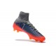 Botines Futbol Nike Mercurial Superfly V FG 2017 Gris Naranja
