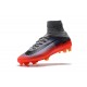 Botines Futbol Nike Mercurial Superfly V FG 2017 Gris Naranja