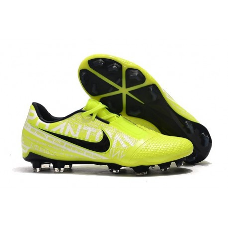 Phantom Venom Elite FG Nike Amarillo Fluorescente Blanco Obsidiana