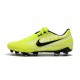 Phantom Venom Elite FG Nike Amarillo Fluorescente Blanco Obsidiana