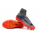 Botines Futbol Nike Mercurial Superfly V FG 2017 Gris Naranja