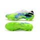 Bota de fútbol adidas Nemeziz 19.1 FG Blanco Verde Azul