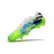 Bota de fútbol adidas Nemeziz 19.1 FG Blanco Verde Azul