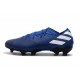 Bota de fútbol adidas Nemeziz 19.1 FG Azul Blanco