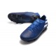 Bota de fútbol adidas Nemeziz 19.1 FG Azul Blanco
