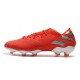 Bota de fútbol adidas Nemeziz 19.1 FG Rojo Plata