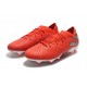 Bota de fútbol adidas Nemeziz 19.1 FG Rojo Plata