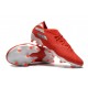 Bota de fútbol adidas Nemeziz 19.1 FG Rojo Plata