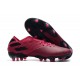 Bota de fútbol adidas Nemeziz 19.1 FG Rosa Negro