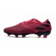 Bota de fútbol adidas Nemeziz 19.1 FG Rosa Negro