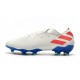 Bota de fútbol adidas Nemeziz 19.1 FG Blanco Rojo Azul