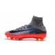 Botines Futbol Nike Mercurial Superfly V FG 2017 Gris Naranja