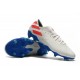 Bota de fútbol adidas Nemeziz 19.1 FG Blanco Rojo Azul