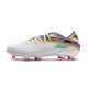 Bota de fútbol adidas Nemeziz 19.1 FG Blanco Vistoso