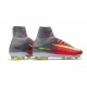 Botines Futbol Nike Mercurial Superfly V FG 2017 Rosa Amarillo