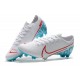 Botas de fútbol Nike Mercurial Vapor XIII Elite FG Blanco Azul