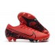 Botas de fútbol Nike Mercurial Vapor XIII Elite FG Rojo Negro