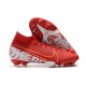 Zapatillas Nike Mercurial Superfly 7 Elite FG Rojo Blanco