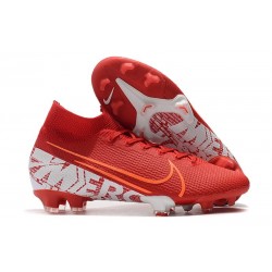 Zapatillas Nike Mercurial Superfly 7 Elite FG Rojo Blanco