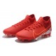 Zapatillas Nike Mercurial Superfly 7 Elite FG Rojo Blanco