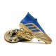 Adidas Botas de Fútbol Predator 19+ FG Oro Azul