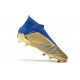 Adidas Botas de Fútbol Predator 19+ FG Oro Azul
