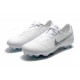 Botas de Fútbol de Phantom Venom Elite FG Nike Blanco Metal