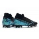 Zapatillas Nike Mercurial Superfly 7 Elite FG Negro Azul