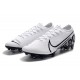 Nike Mercurial Vapor 13 Elite FG Zapatos Blanco Negro
